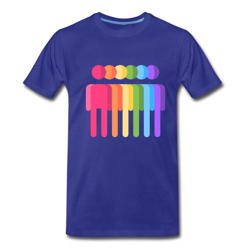 Men's LGBTQ + Rainbow People T-Shirt