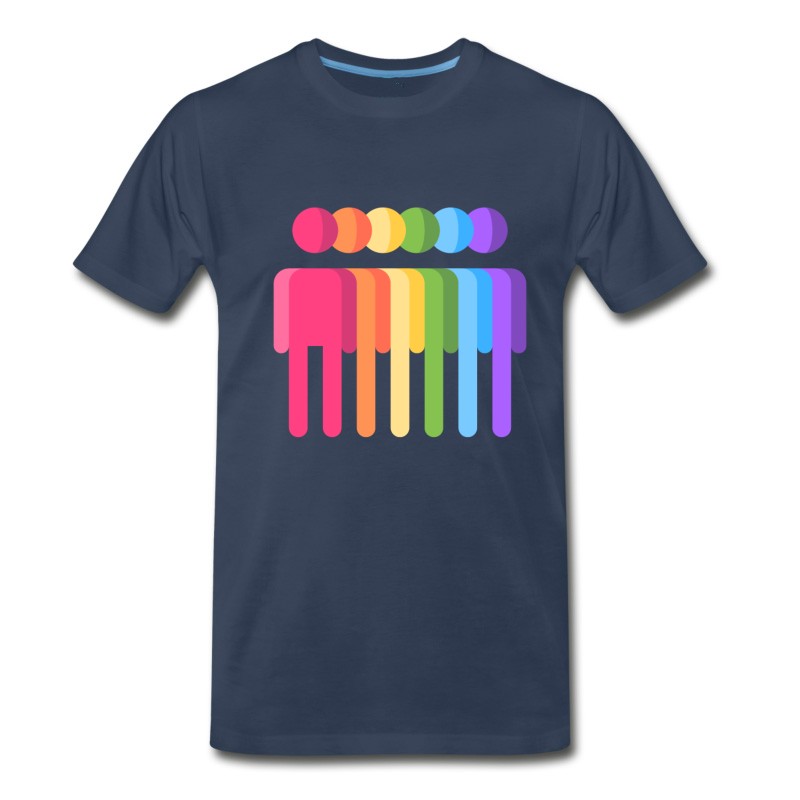 Men's LGBTQ + Rainbow People T-Shirt