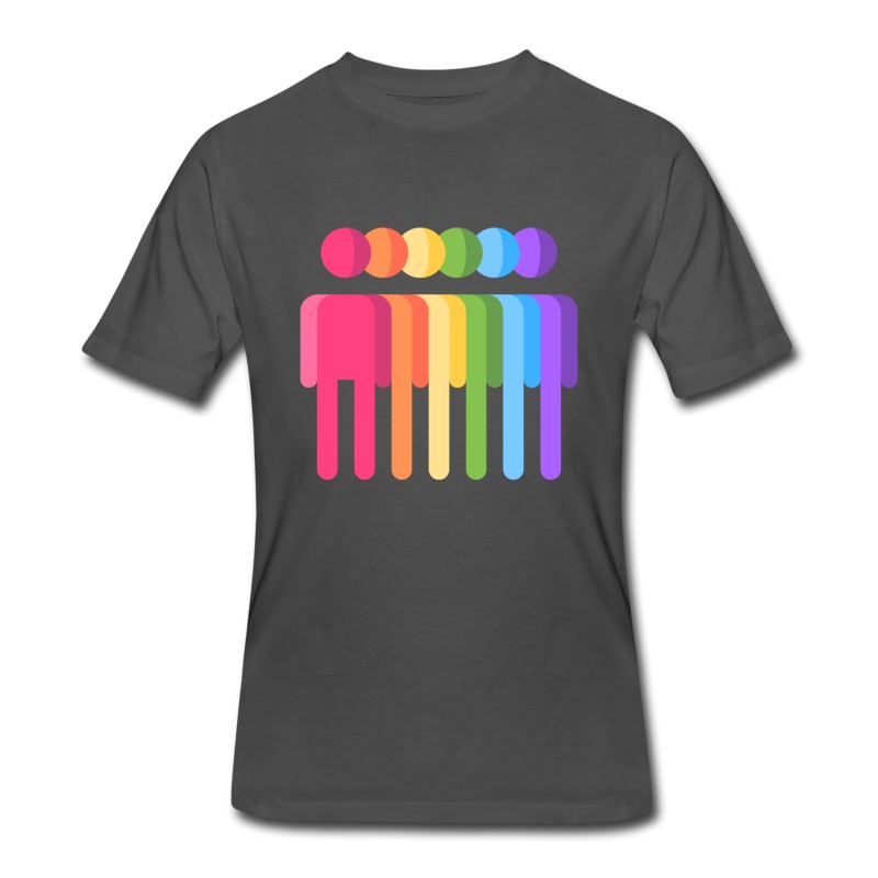 Men's LGBTQ + Rainbow People T-Shirt