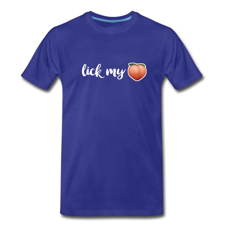 Men's Lick My Ass (Peach) T-Shirt