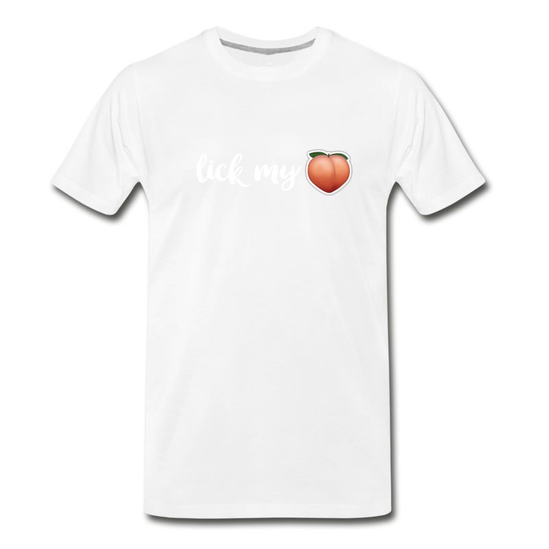 Men's Lick My Ass (Peach) T-Shirt