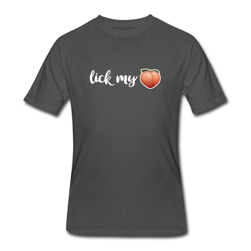 Men's Lick My Ass (Peach) T-Shirt