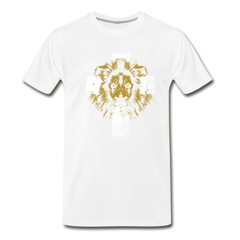 Men's Lion Of Judah Cross T-Shirt