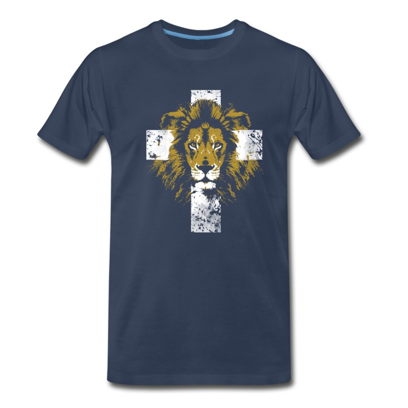 Men's Lion Of Judah Cross T-Shirt