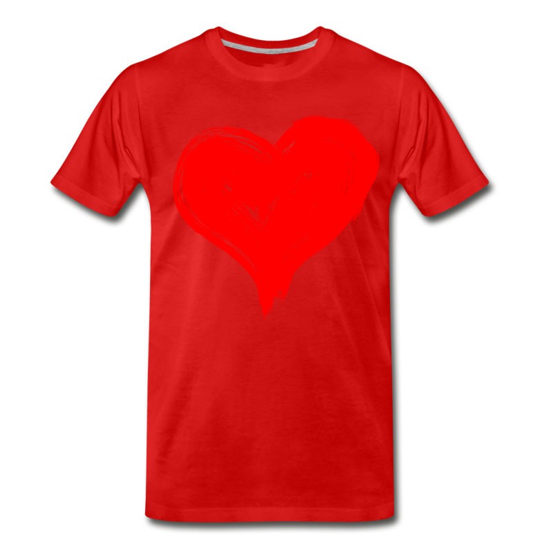 Men's Love Heart T-Shirt