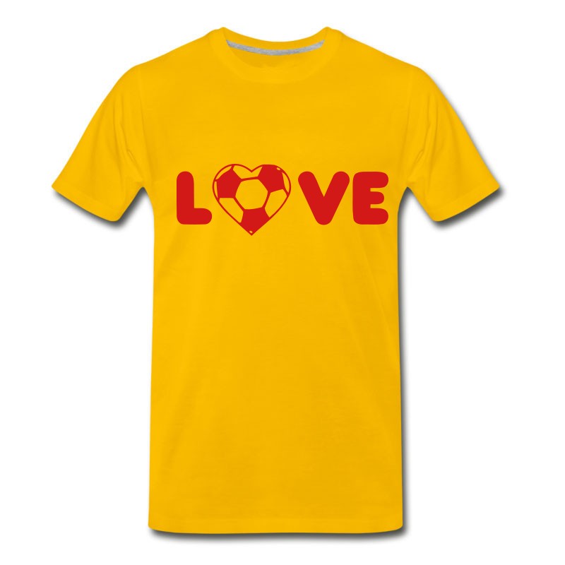 Men's LOVE SOCCER T-Shirt