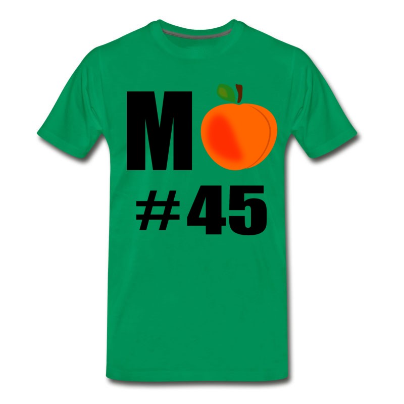 Men's M Peach No 45 Trump T-Shirt