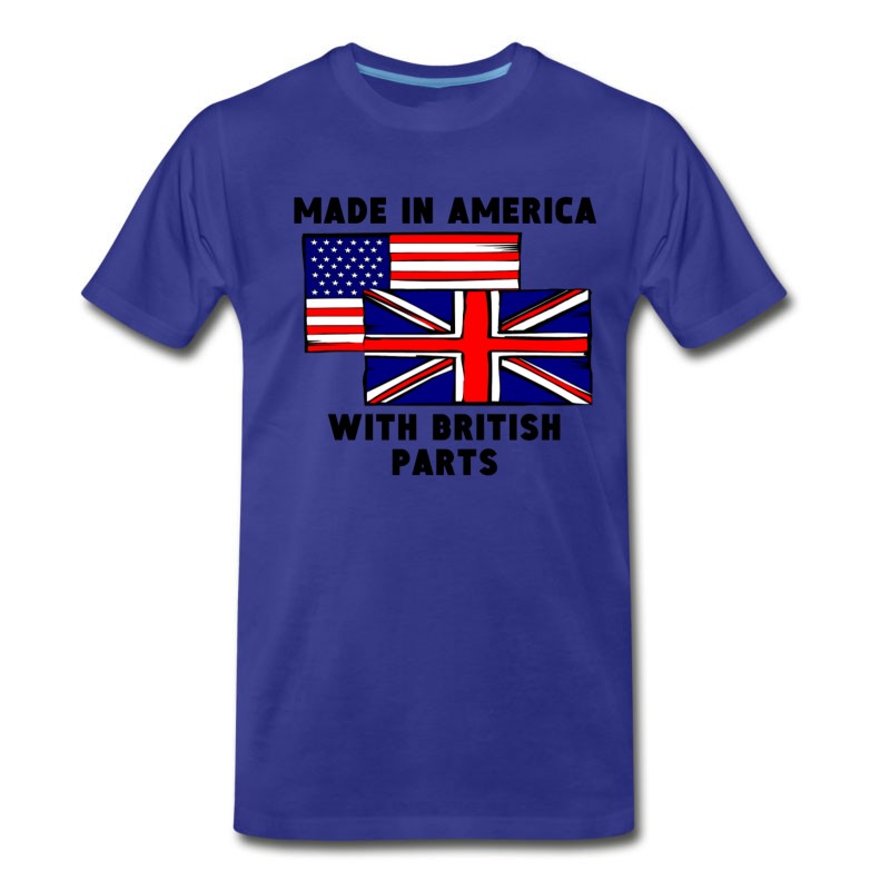 Men's Made In America With British Parts T-Shirt