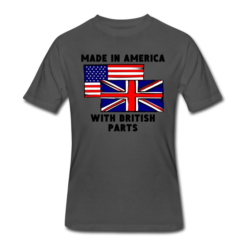 Men's Made In America With British Parts T-Shirt