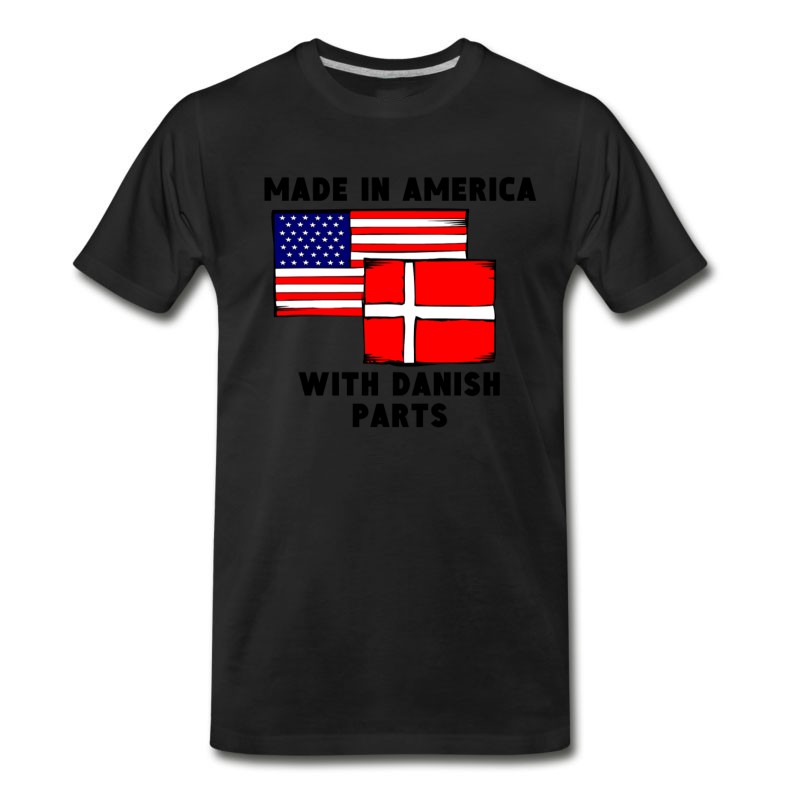 Men's Made In America With Danish Parts T-Shirt