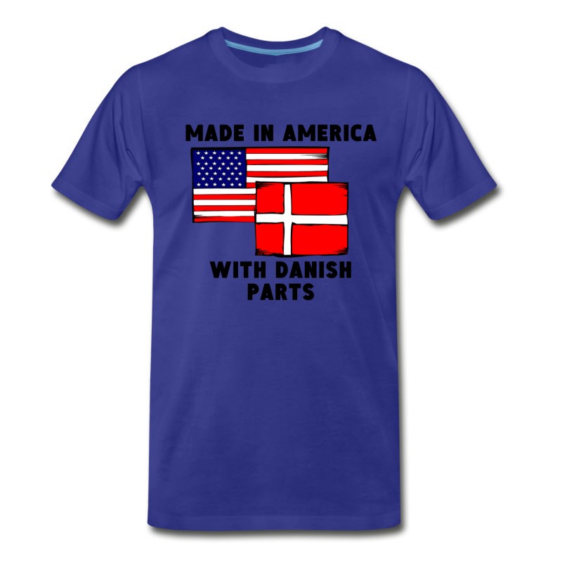 Men's Made In America With Danish Parts T-Shirt