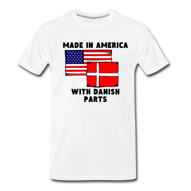 Men's Made In America With Danish Parts T-Shirt