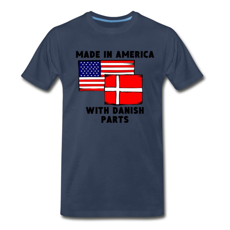 Men's Made In America With Danish Parts T-Shirt