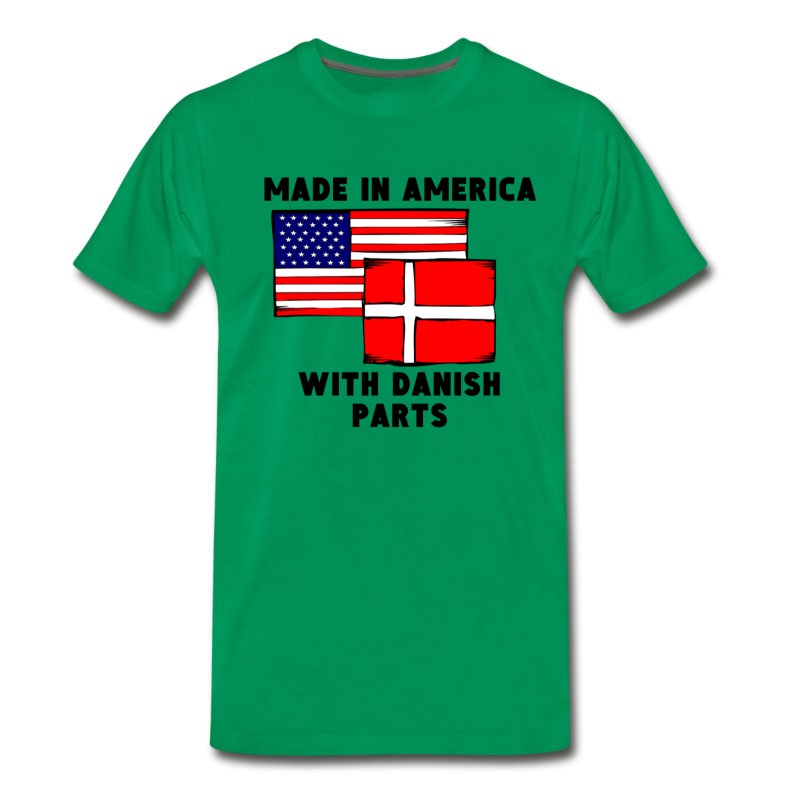 Men's Made In America With Danish Parts T-Shirt