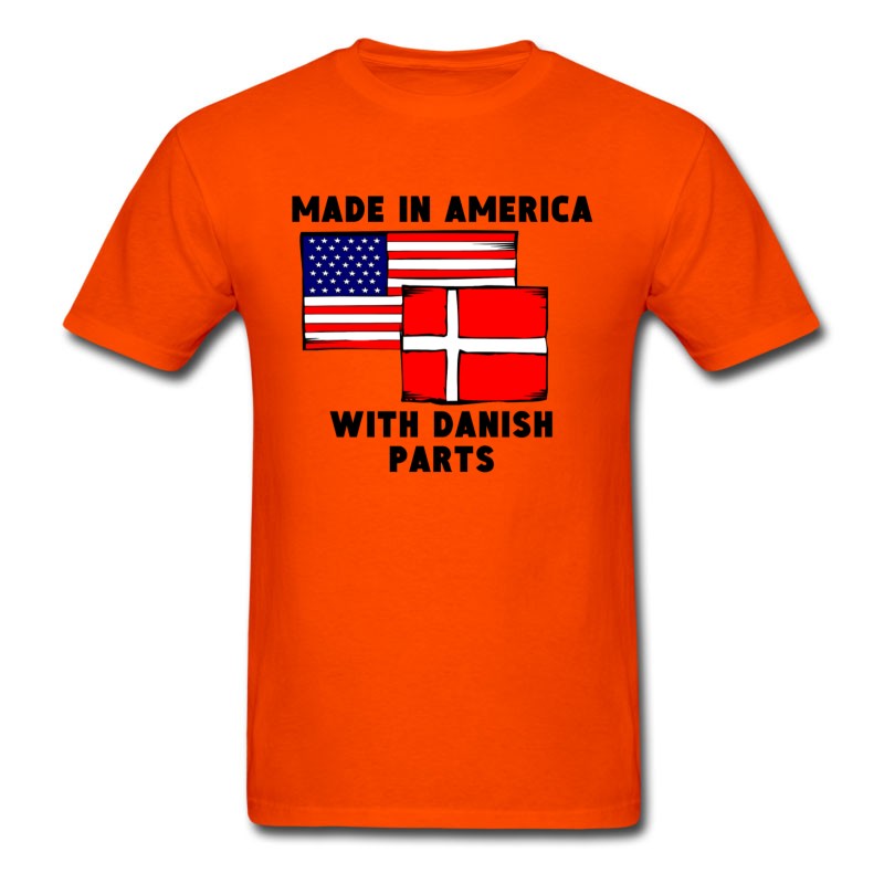 Men's Made In America With Danish Parts T-Shirt