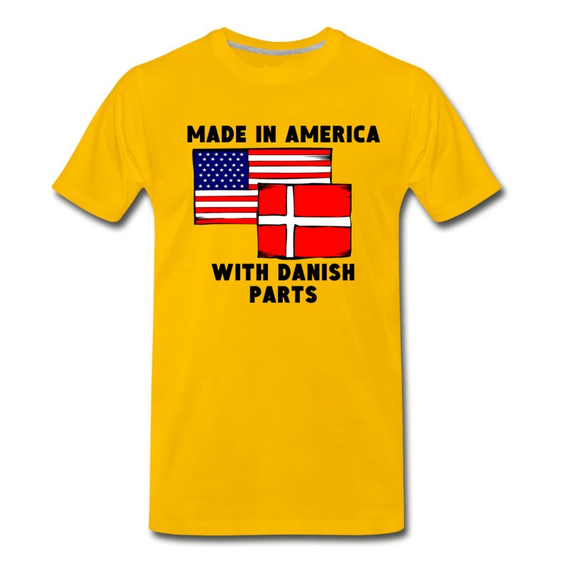 Men's Made In America With Danish Parts T-Shirt