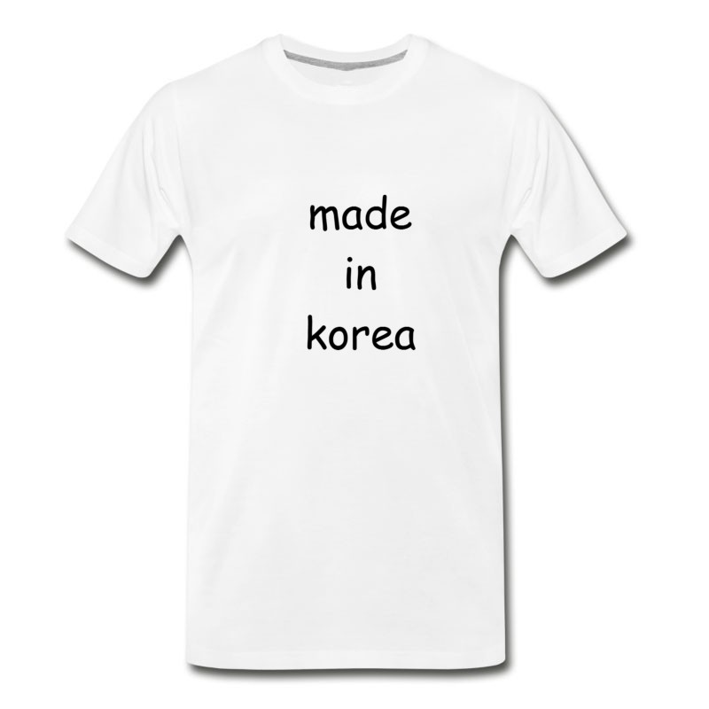 Men's Made In Korea Baby Outfit T-Shirt