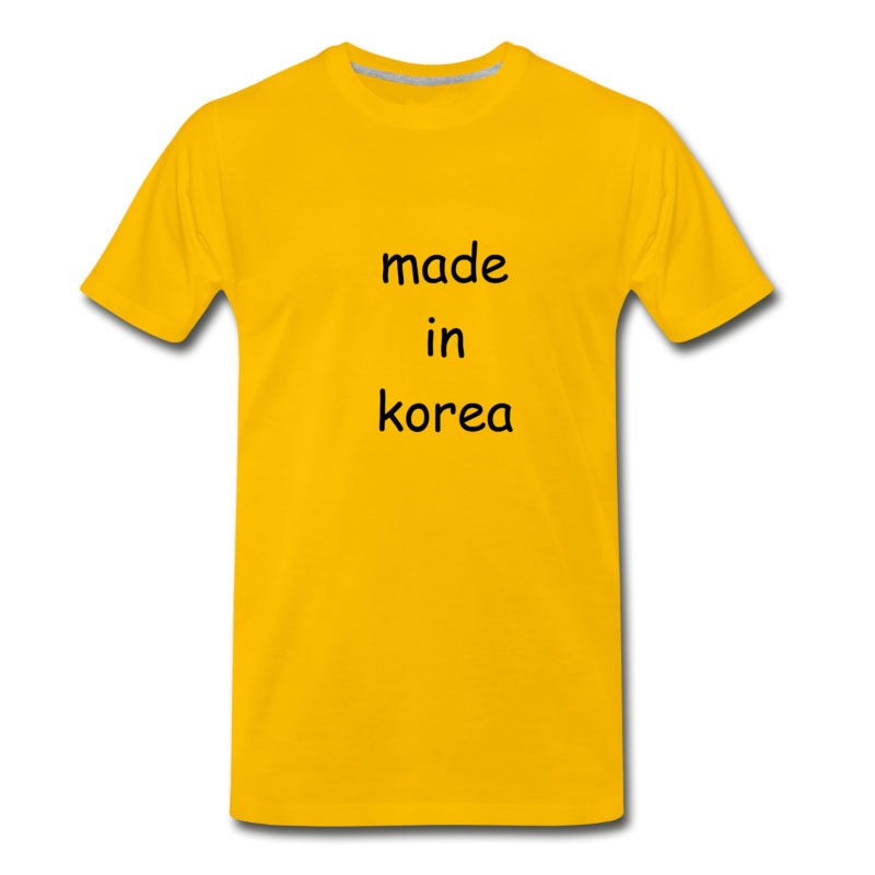 Men's Made In Korea Baby Outfit T-Shirt