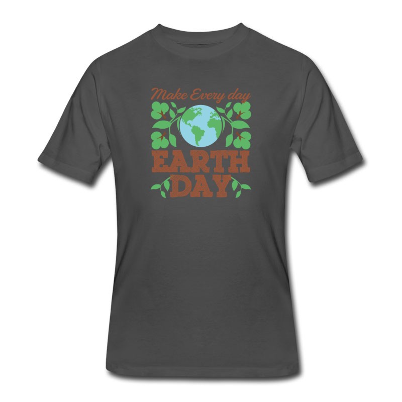 Men's Make Every Day Earth Day Recycle Conservation T-Shirt