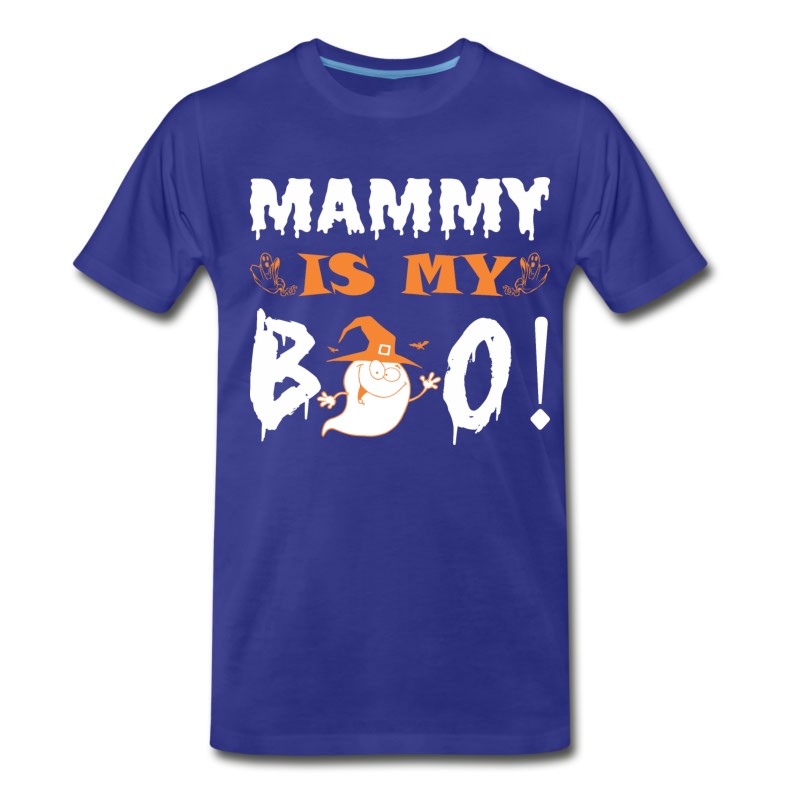 Men's Mammy Is My Boo Happy Halloween T-Shirt