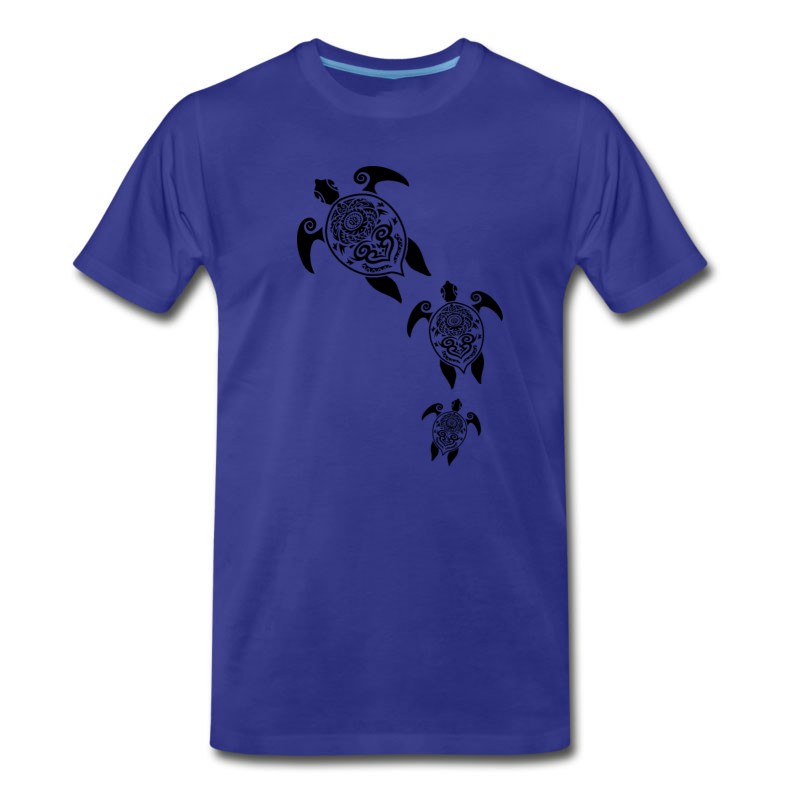 Men's Maori Turtles Group Tattoo Gift Idea T-Shirt