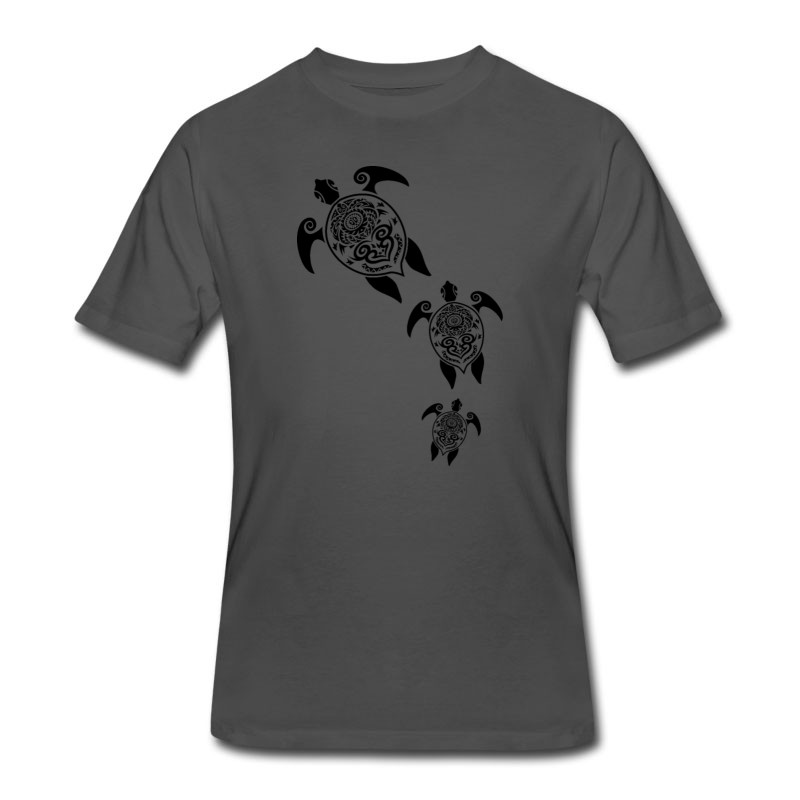 Men's Maori Turtles Group Tattoo Gift Idea T-Shirt