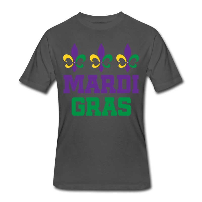 Men's Mardi Gras Holiday Fleur De Lis T-Shirt