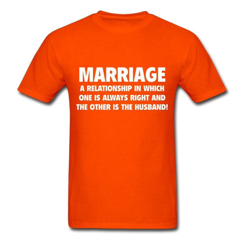 Men's Marriage T-Shirt