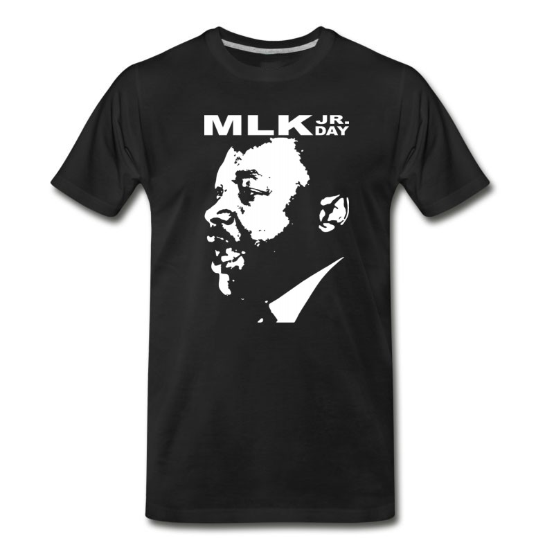 Men's Martin Luther King Jr. Day With MLK's Face T-Shirt - Pro Tee