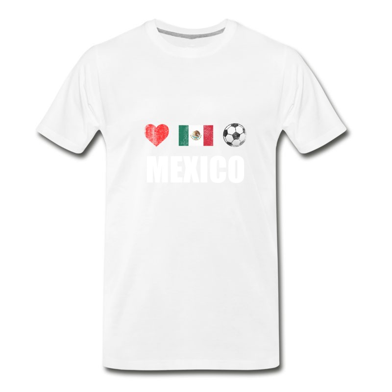 Men's Mexico Football Mexican Soccer T-shirt T-Shirt