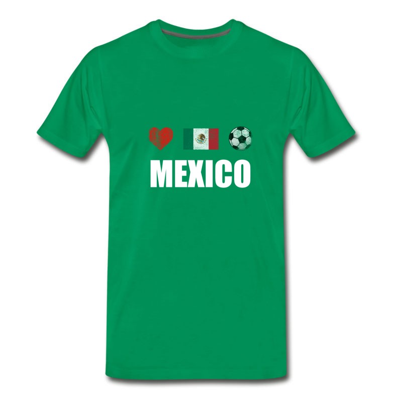 Men's Mexico Football Mexican Soccer T-shirt T-Shirt