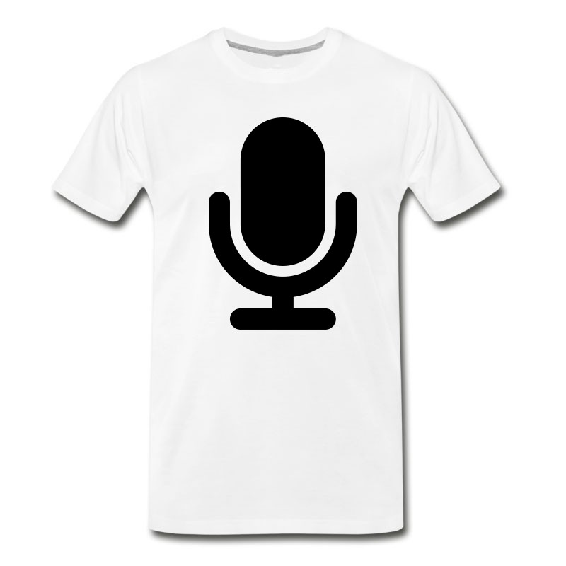 Men's Microphone T-Shirt