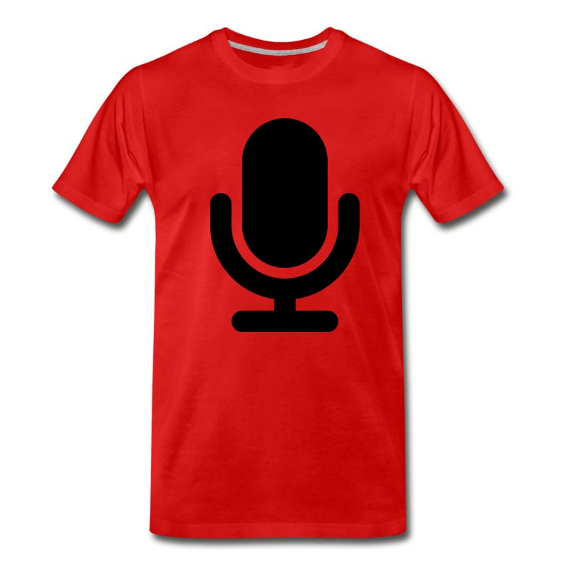 Men's Microphone T-Shirt