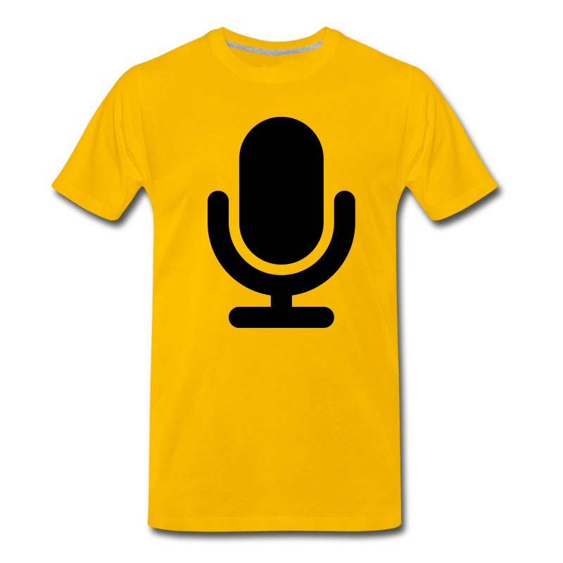 Men's Microphone T-Shirt