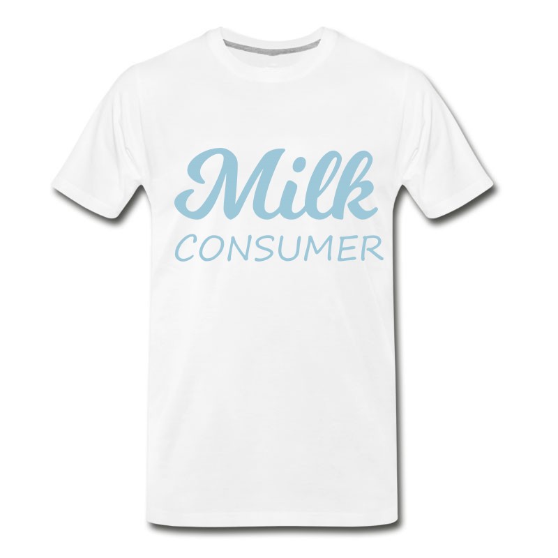 Men's Milk Consumer (Baby T-Shirt