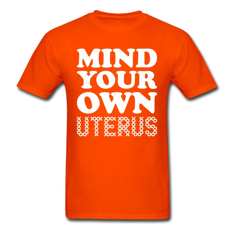 Men's Mind Your Own Uterus T-Shirt