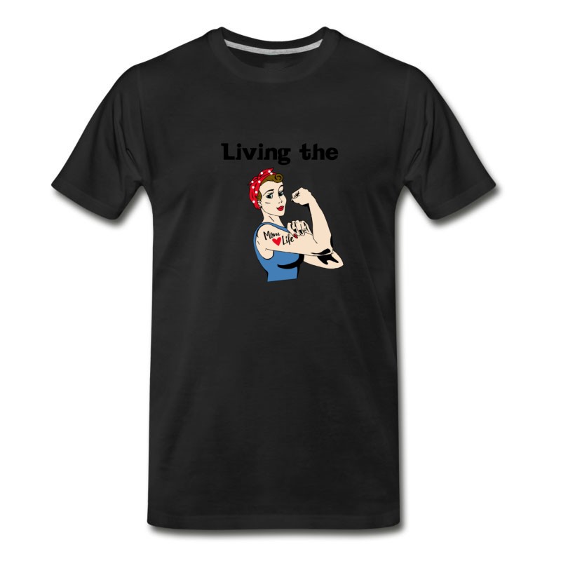 Men's Mom Life Gift For Moms T-Shirt