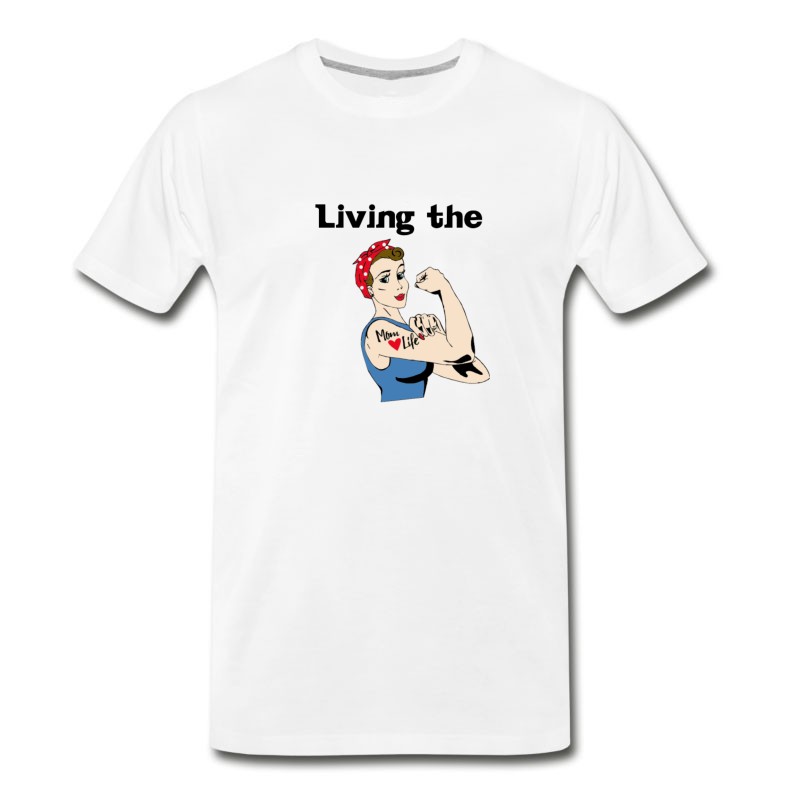 Men's Mom Life Gift For Moms T-Shirt