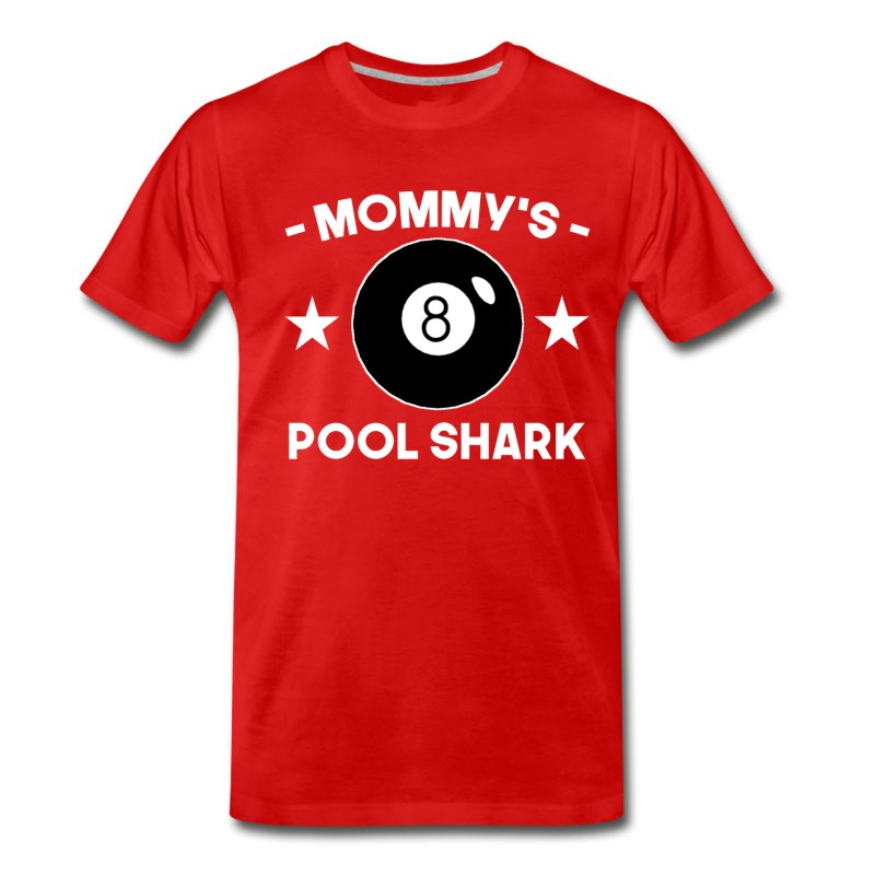 Men's Mommy's Pool Shark T-Shirt