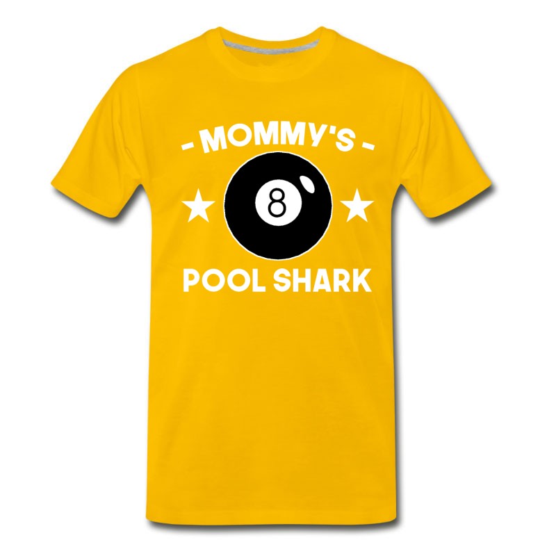 Men's Mommy's Pool Shark T-Shirt