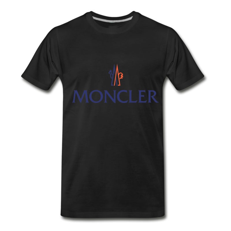 black moncler logo