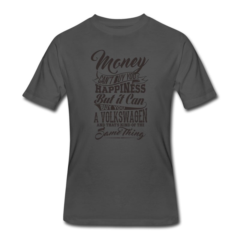 Men's MONEY V W BLACK T-Shirt