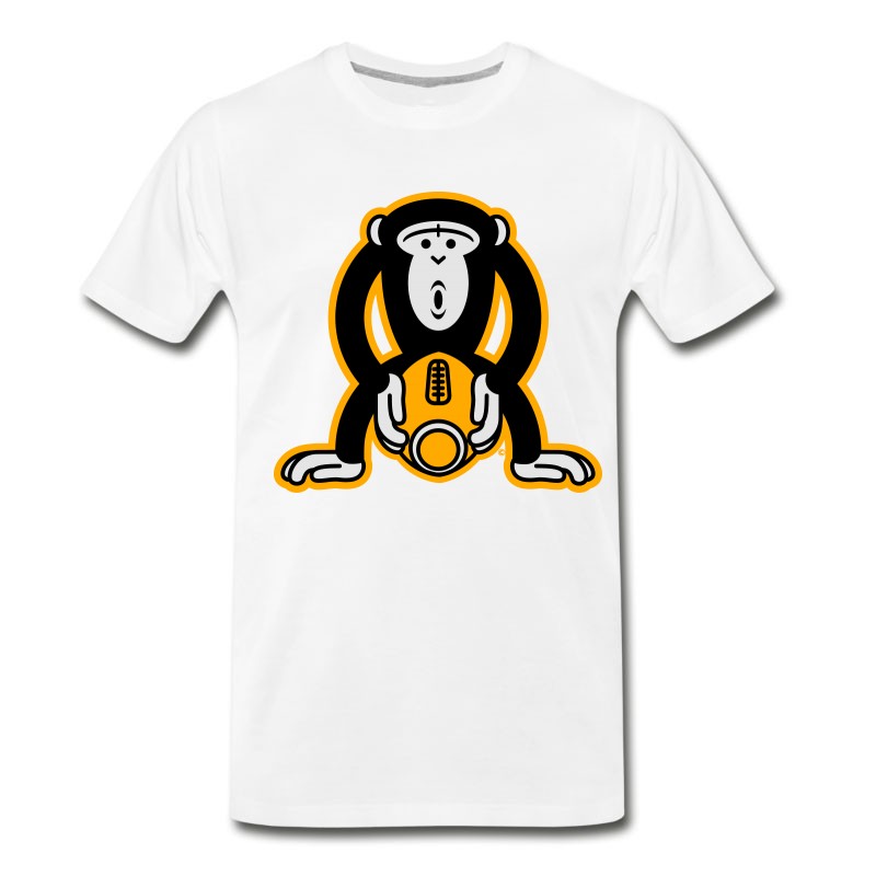 Men's Monkey-Football T-Shirt