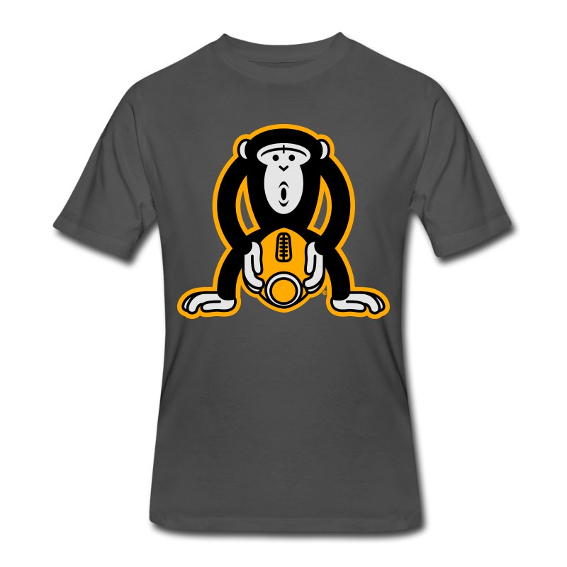 Men's Monkey-Football T-Shirt