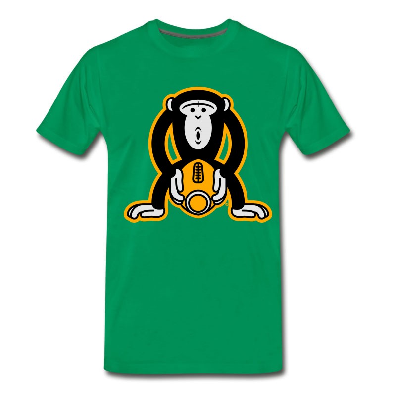 Men's Monkey-Football T-Shirt