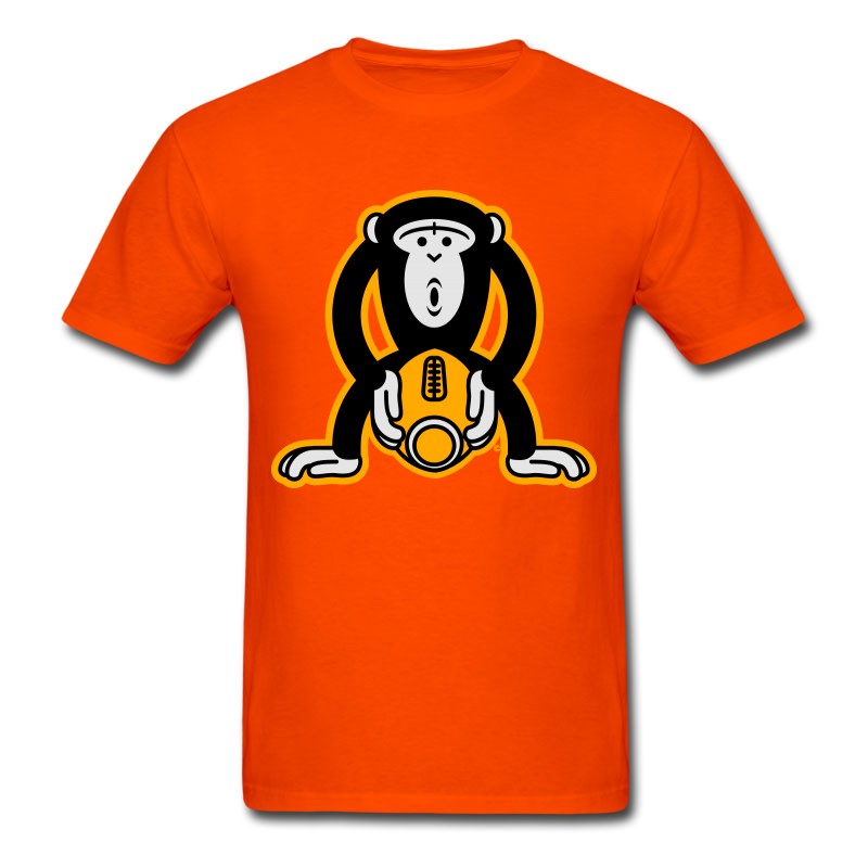 Men's Monkey-Football T-Shirt