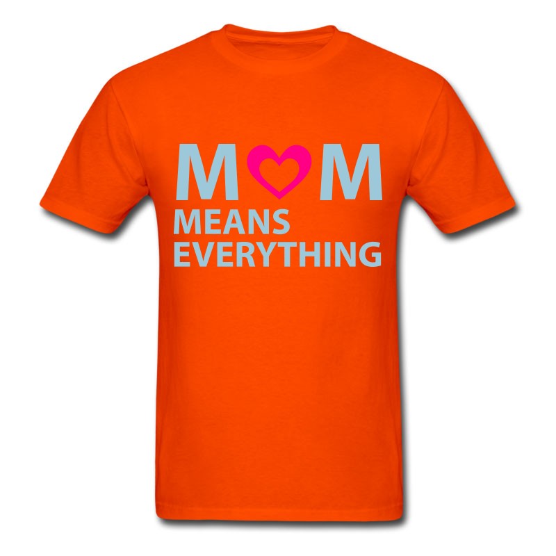 Men's Mother's Day. Mom. Mommy. Mama. Gift T-Shirt