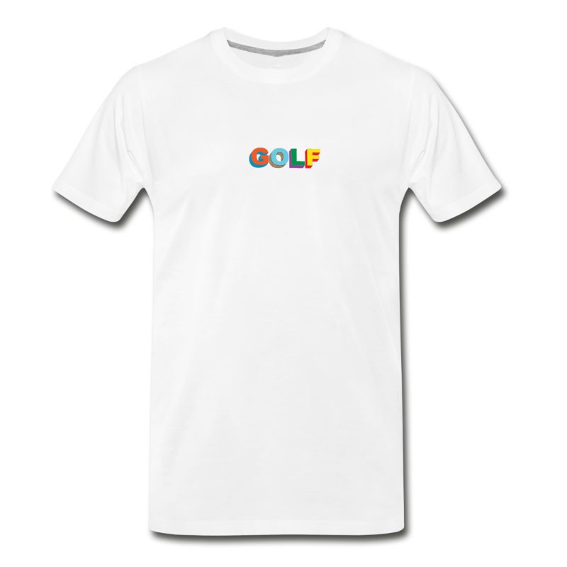 Men's Multi Color 3D Golf Wang T-Shirt