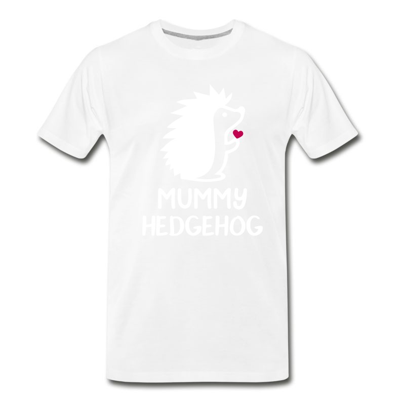 Men's Mummy Hedgehog T-Shirt