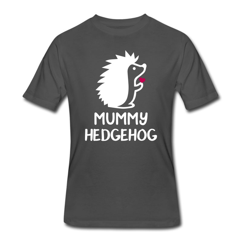 Men's Mummy Hedgehog T-Shirt